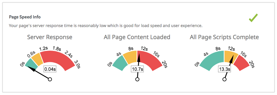 hasil pagespeed